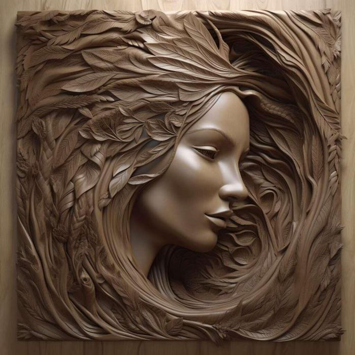 نموذج ثلاثي الأبعاد لآلة CNC 3D Art 